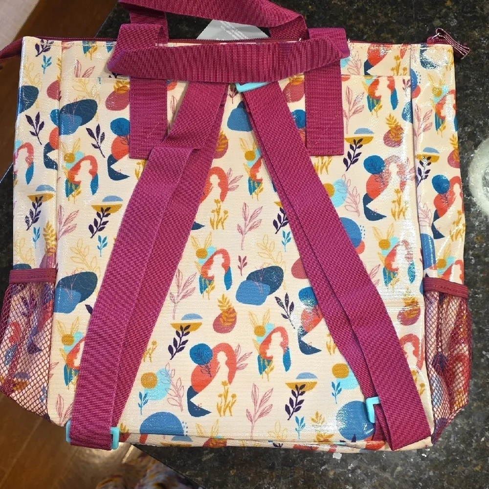 Disney Frozen Backpack with Pink and Blue Accents